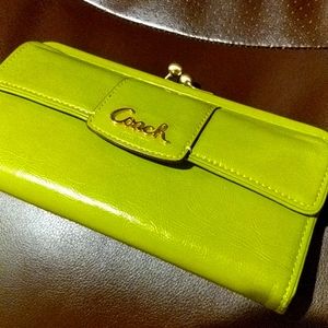 Coach Patent Leather Wallet